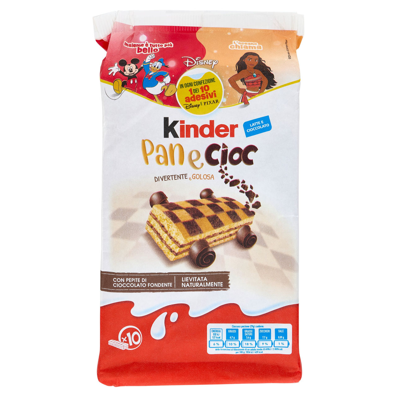 Kinder Panecioc 10 x 29 g vendita online