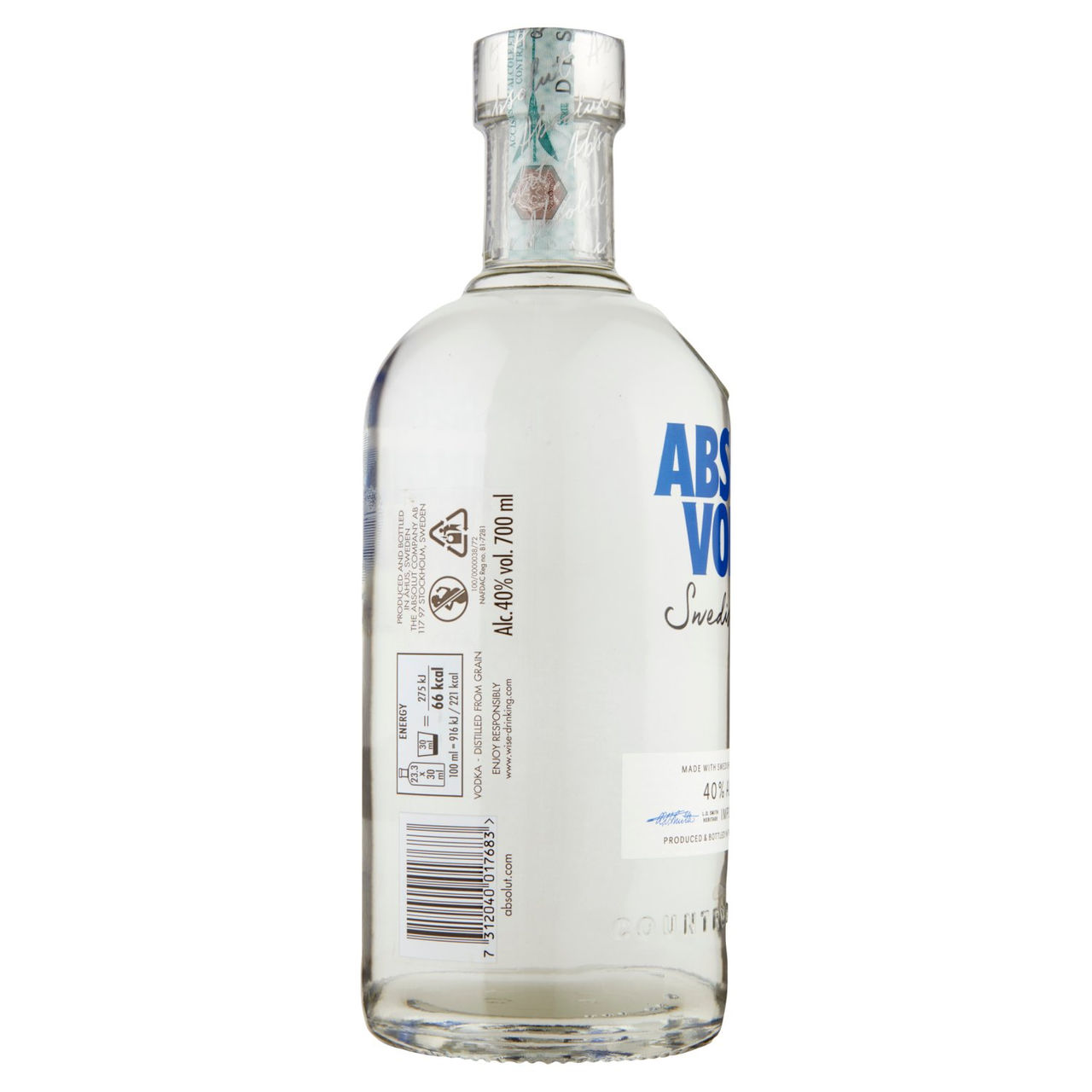 Absolut Vodka 700 ml