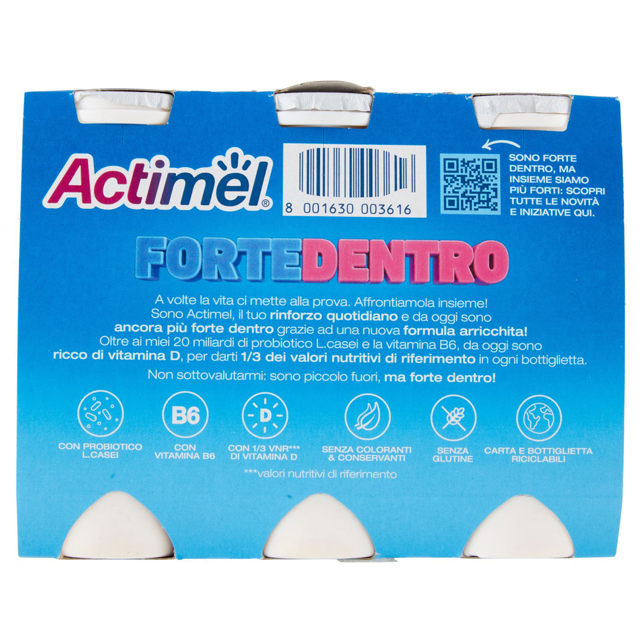 Actimel bianco 6 x 100 g