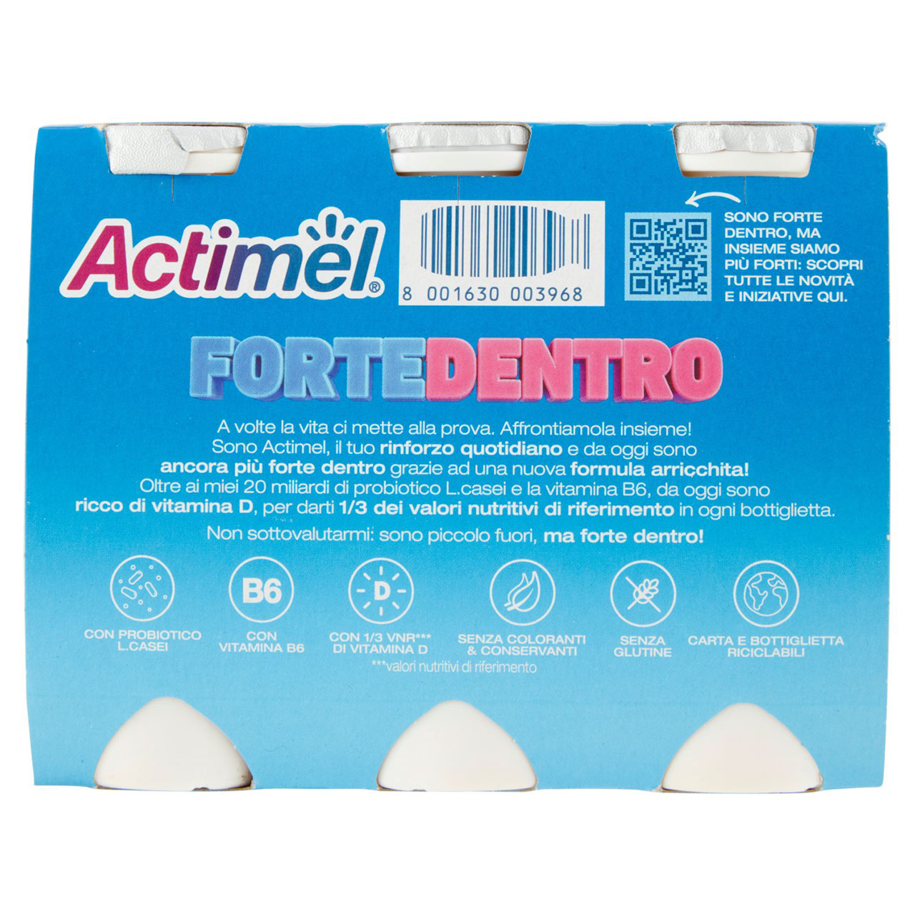 Actimel fragola 6 x 100 g