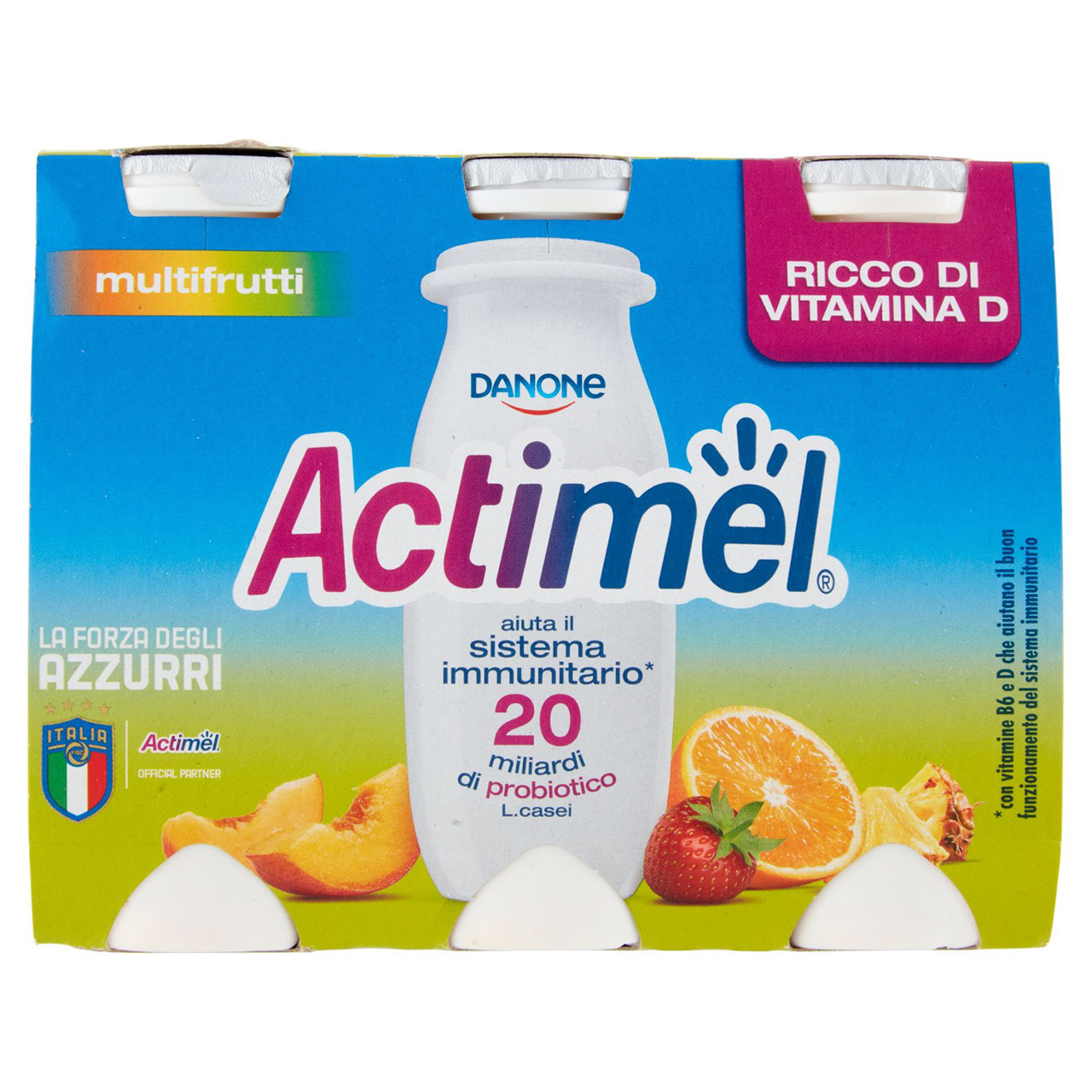 Actimel multifrutti 6 x 100 g