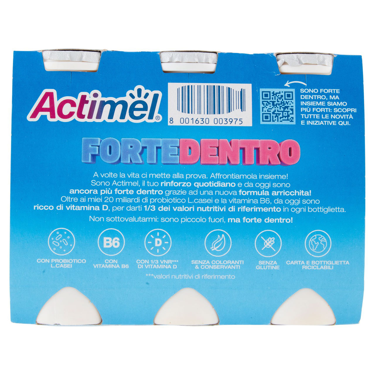 Actimel multifrutti 6 x 100 g