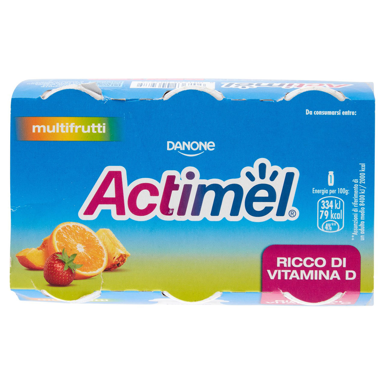 Actimel multifrutti 6 x 100 g