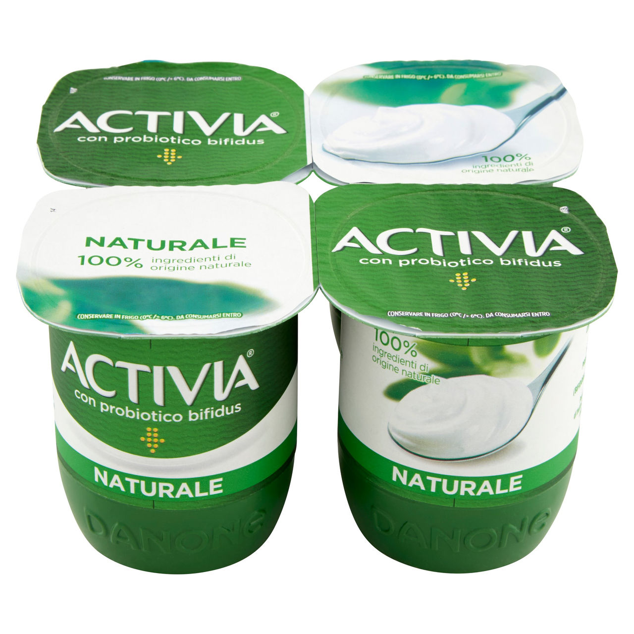 Activia Naturale 4 x 125 g in vendita online