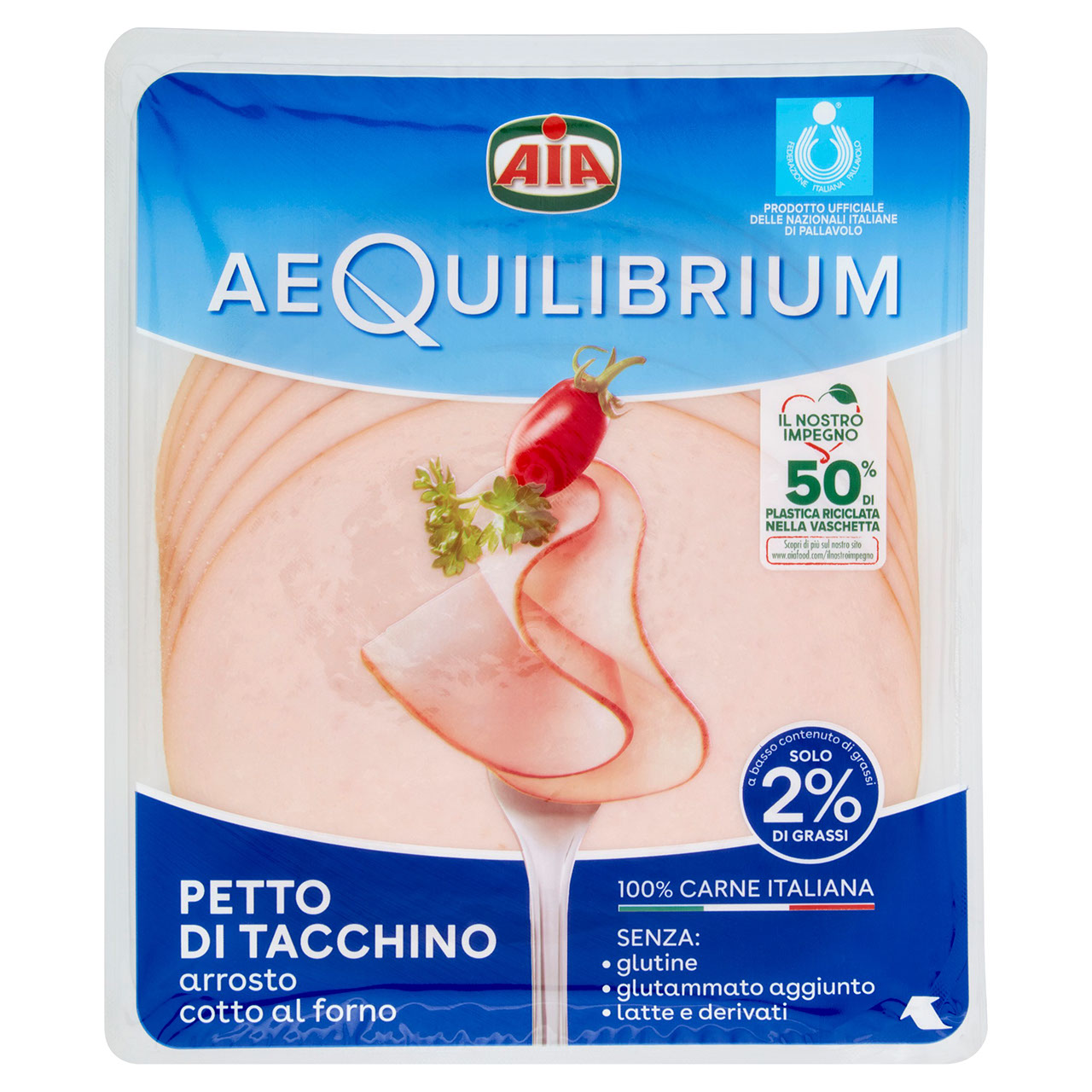 Aia aeQuilibrium Petto di Tacchino arrosto cotto al forno 140 g