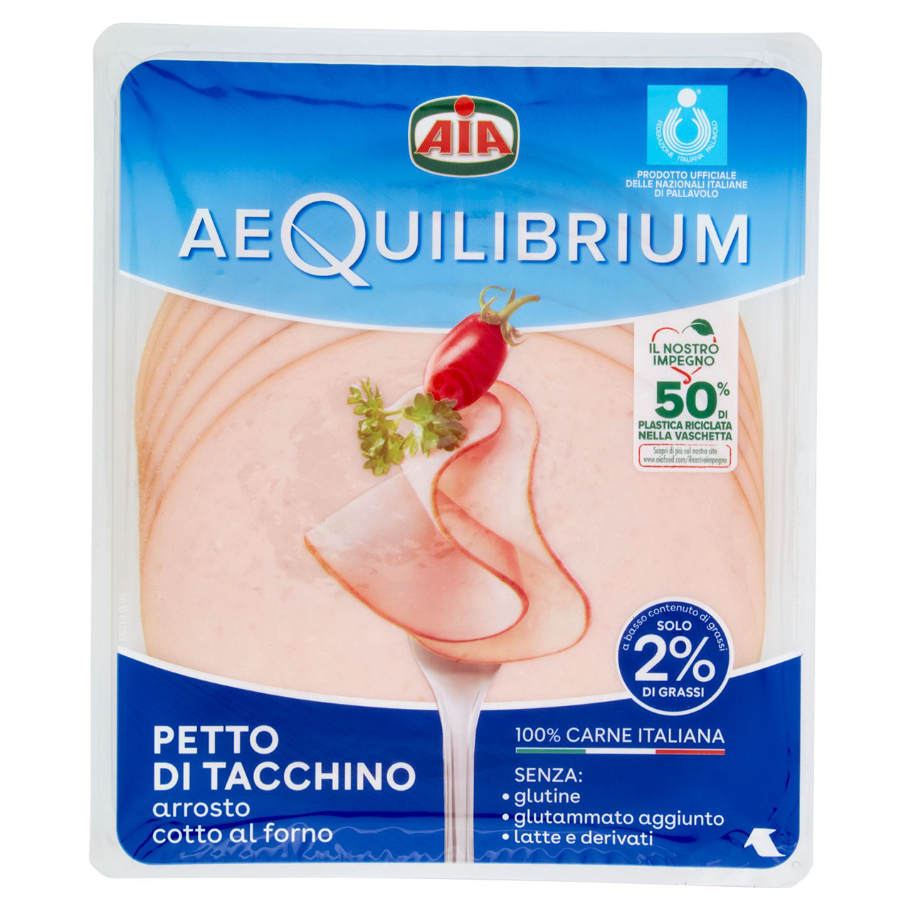 Aia aeQuilibrium Petto di Tacchino arrosto cotto al forno 140 g