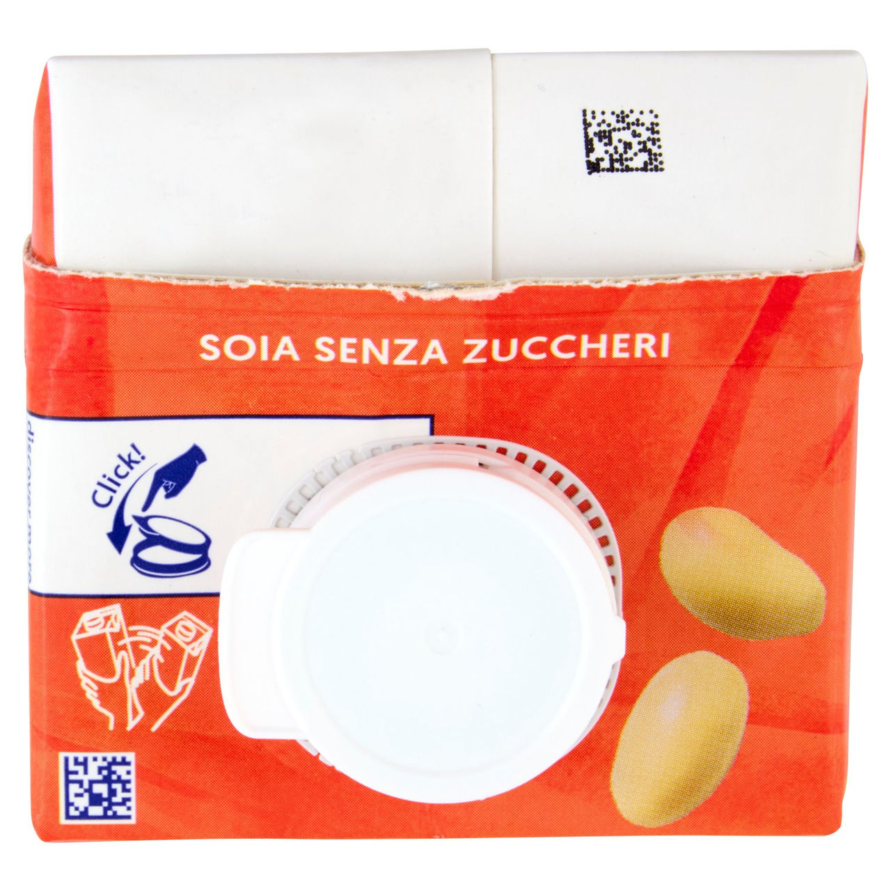 ALPRO Senza Zuccheri, Bevanda alla Soia 100% Vegetale con Vitamine B2, B12 e D, 1L