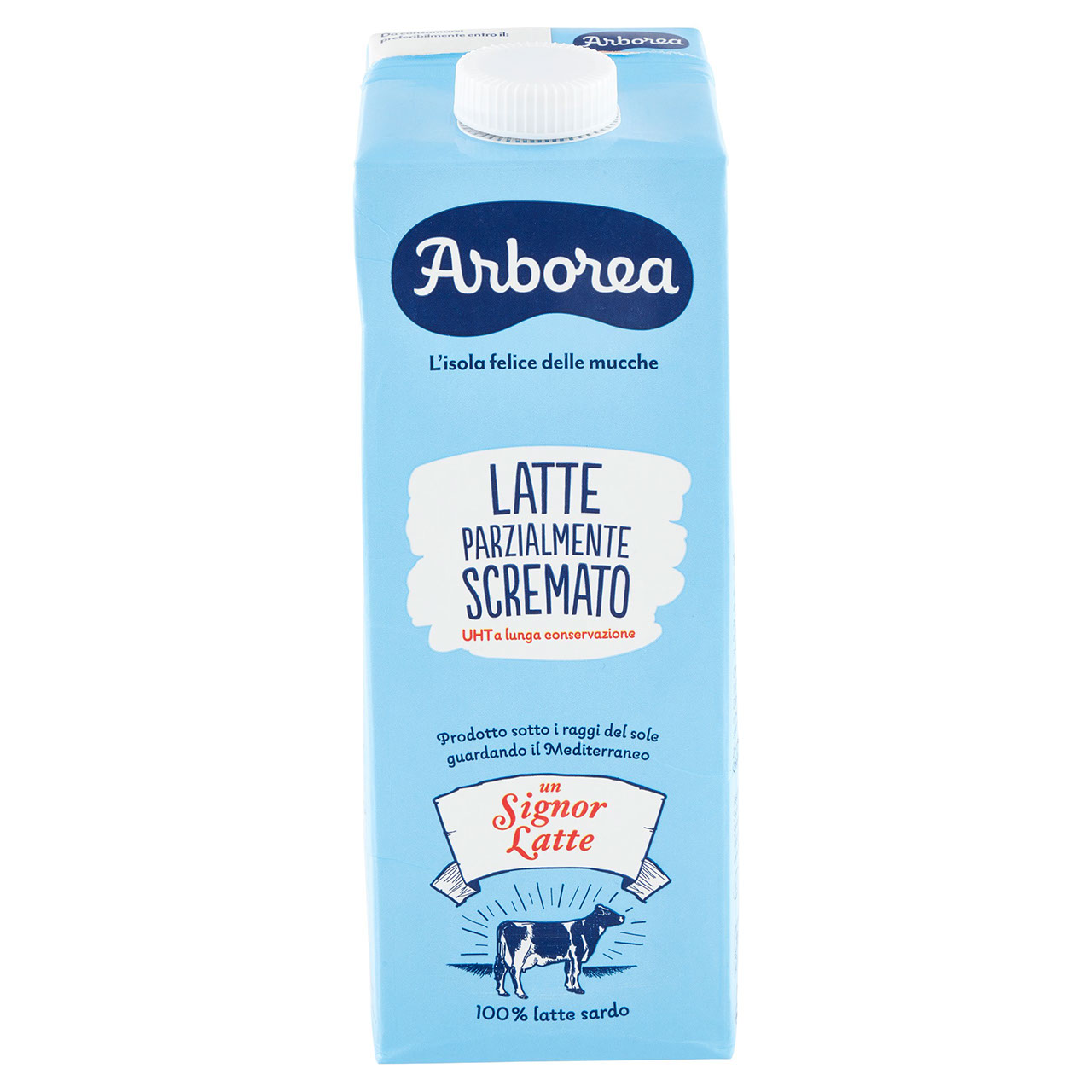 Arborea Latte Parzialmente Scremato UHT a lunga conservazione 1000 ml