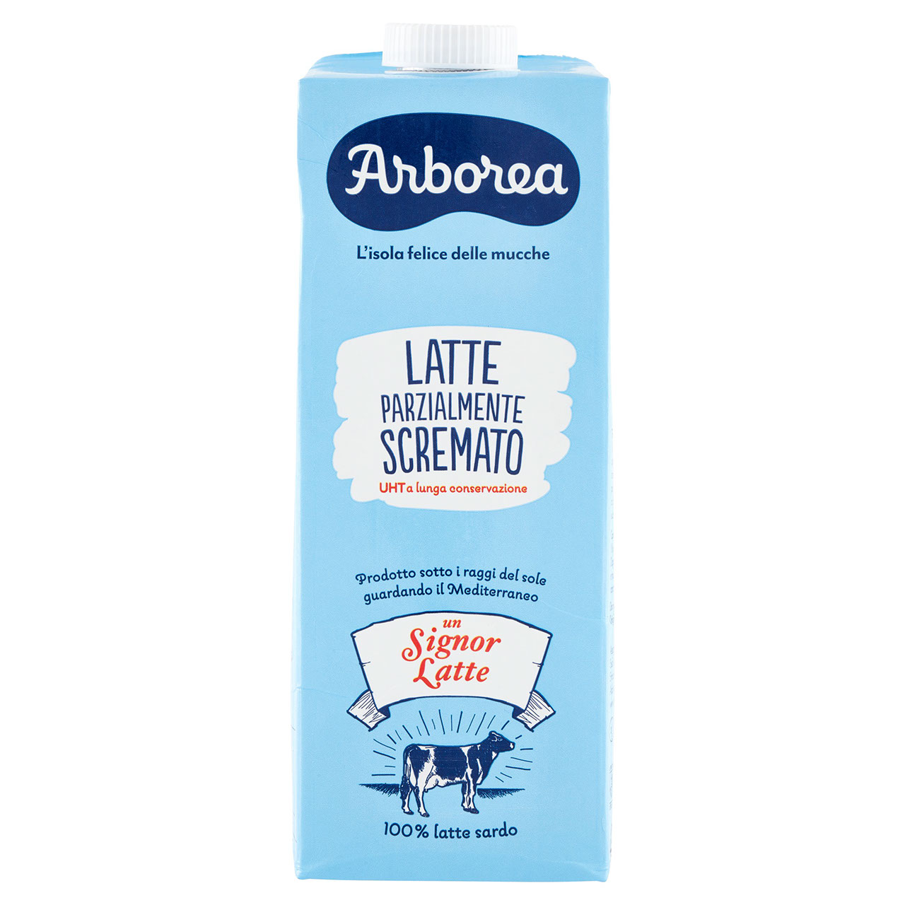 Arborea Latte Parzialmente Scremato UHT a lunga conservazione 1000 ml