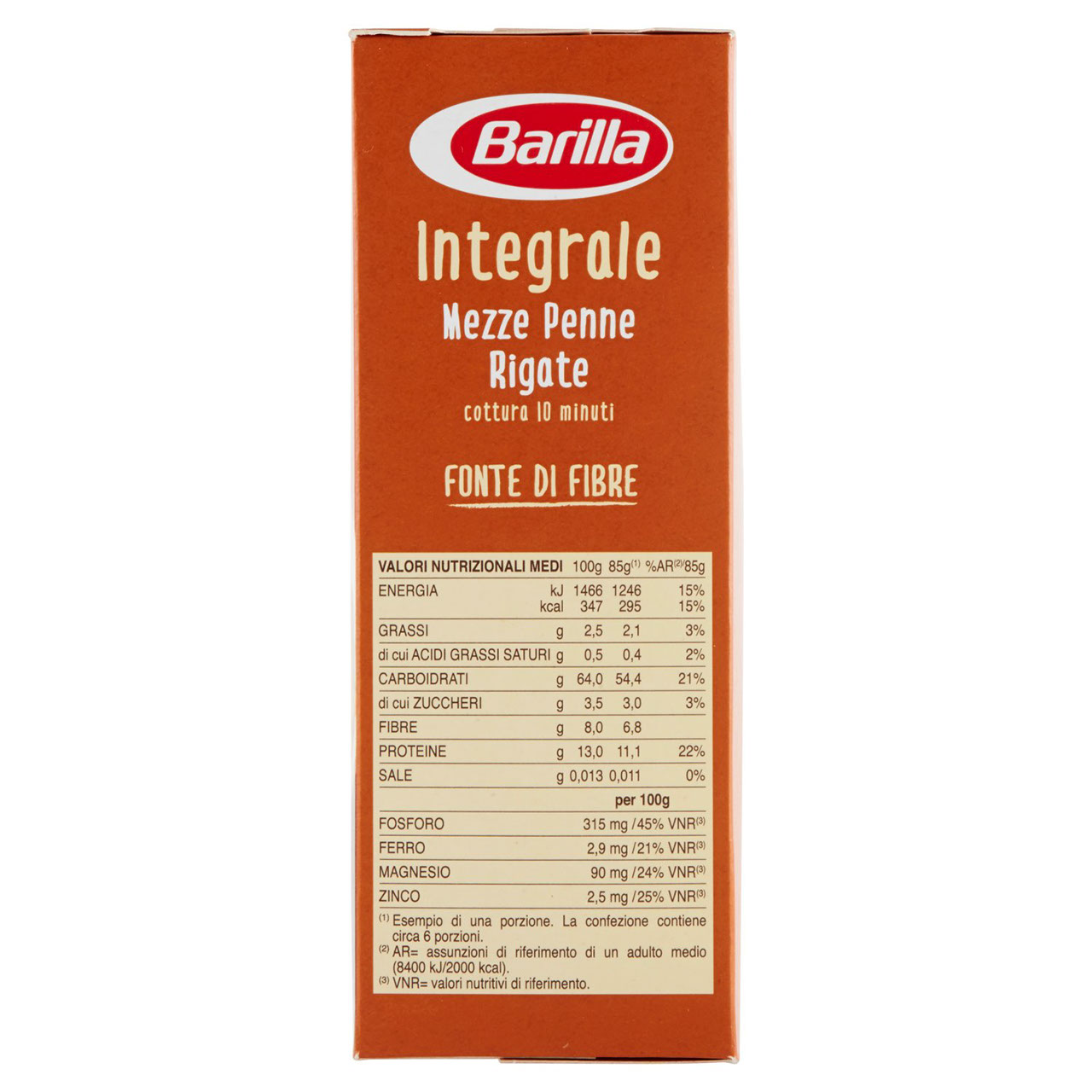 Barilla Integrale Mezze Penne Rigate 500 g