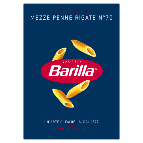 Barilla Pasta Mezze Penne Rigate n.70 500g