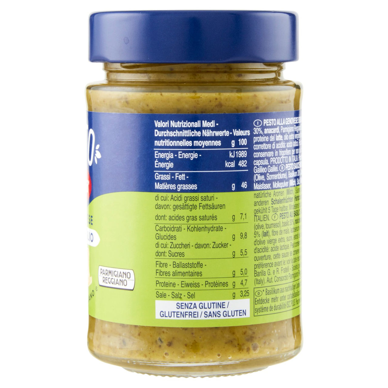 Barilla Pesto alla Genovese senza Aglio 190g