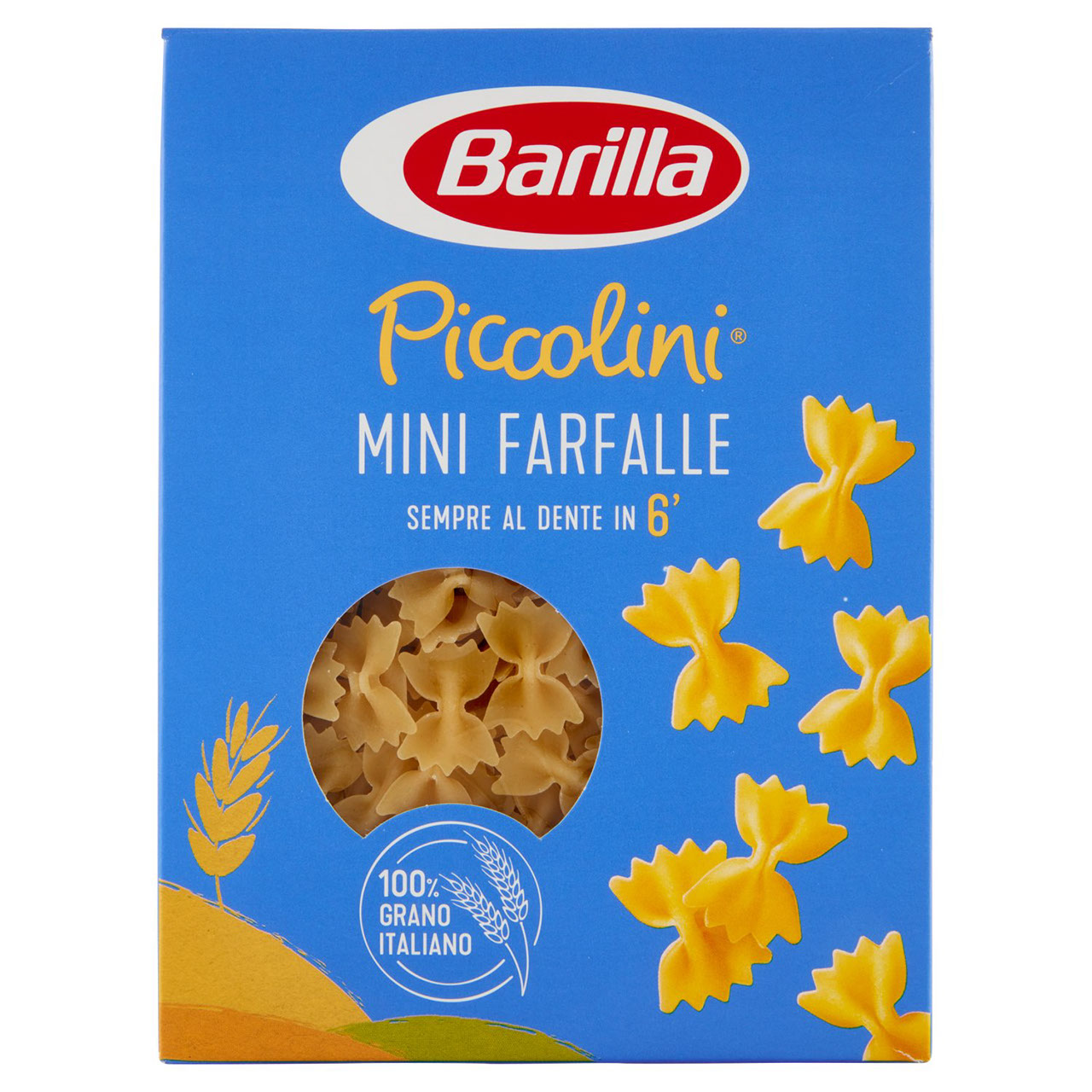 Barilla Piccolini Grano Italiano Mini Farfalle 500g