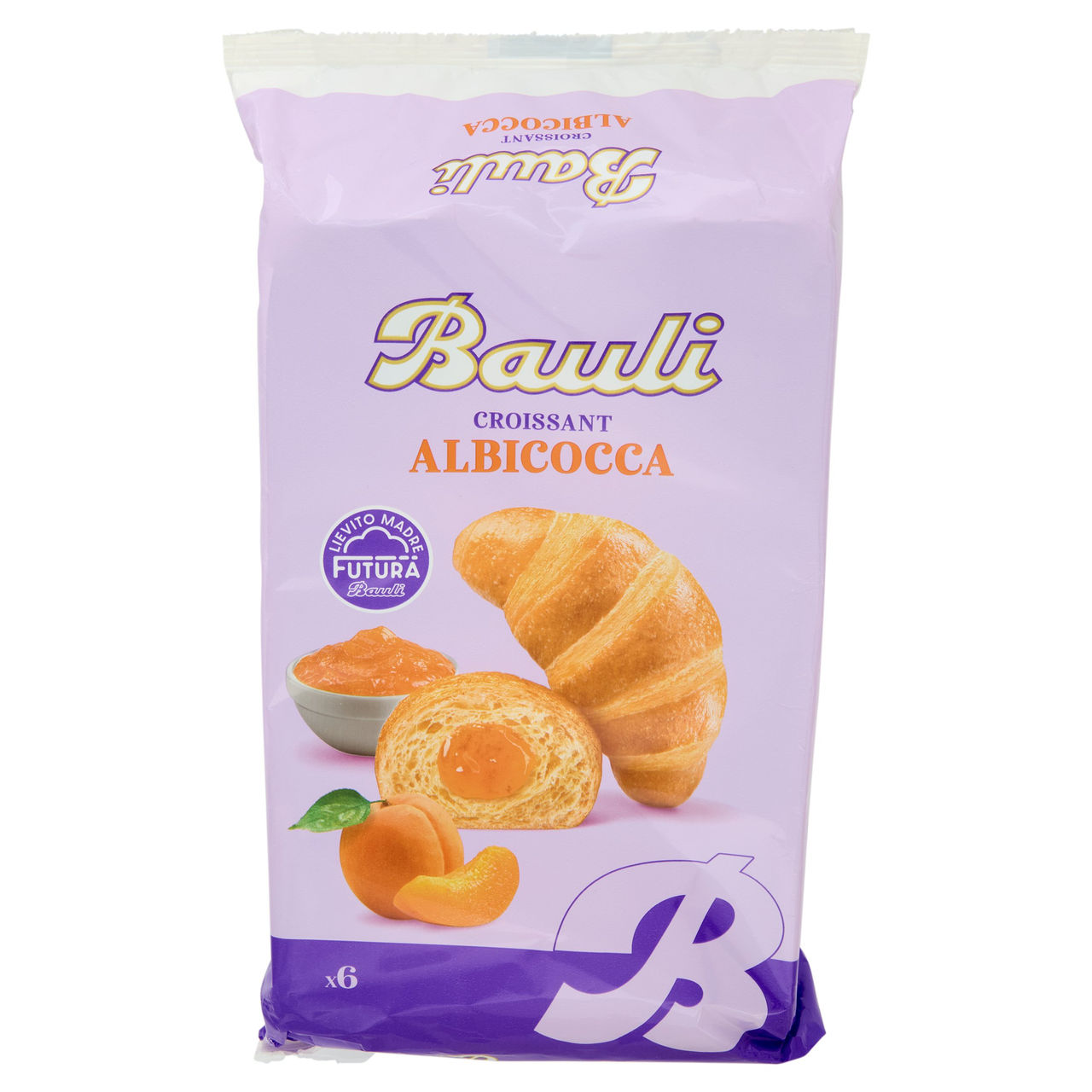 Bauli i Classici Croissant Albicocca 6 x 50 g