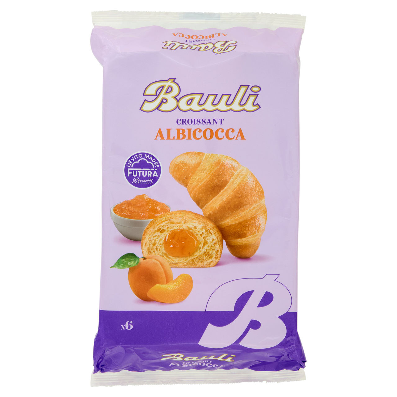 Bauli i Classici Croissant Albicocca 6 x 50 g