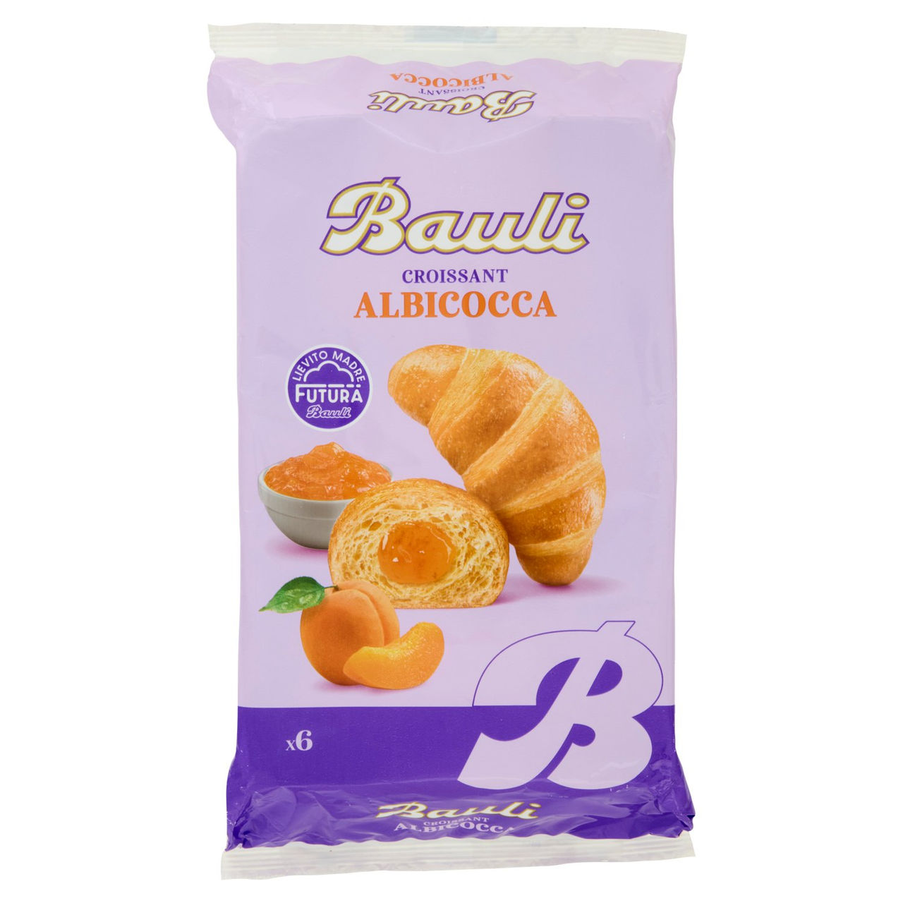 Bauli i Classici Croissant Albicocca 6 x 50 g