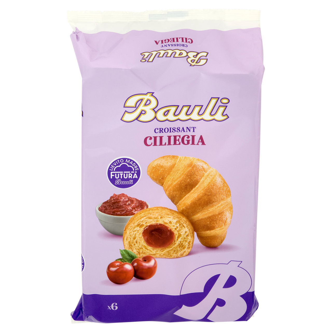 Bauli i Classici Croissant Ciliegia 6 x 50 g