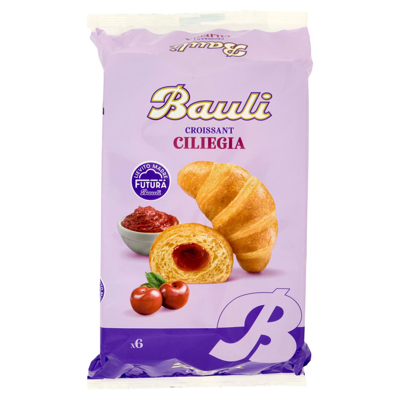 Bauli i Classici Croissant Ciliegia 6 x 50 g