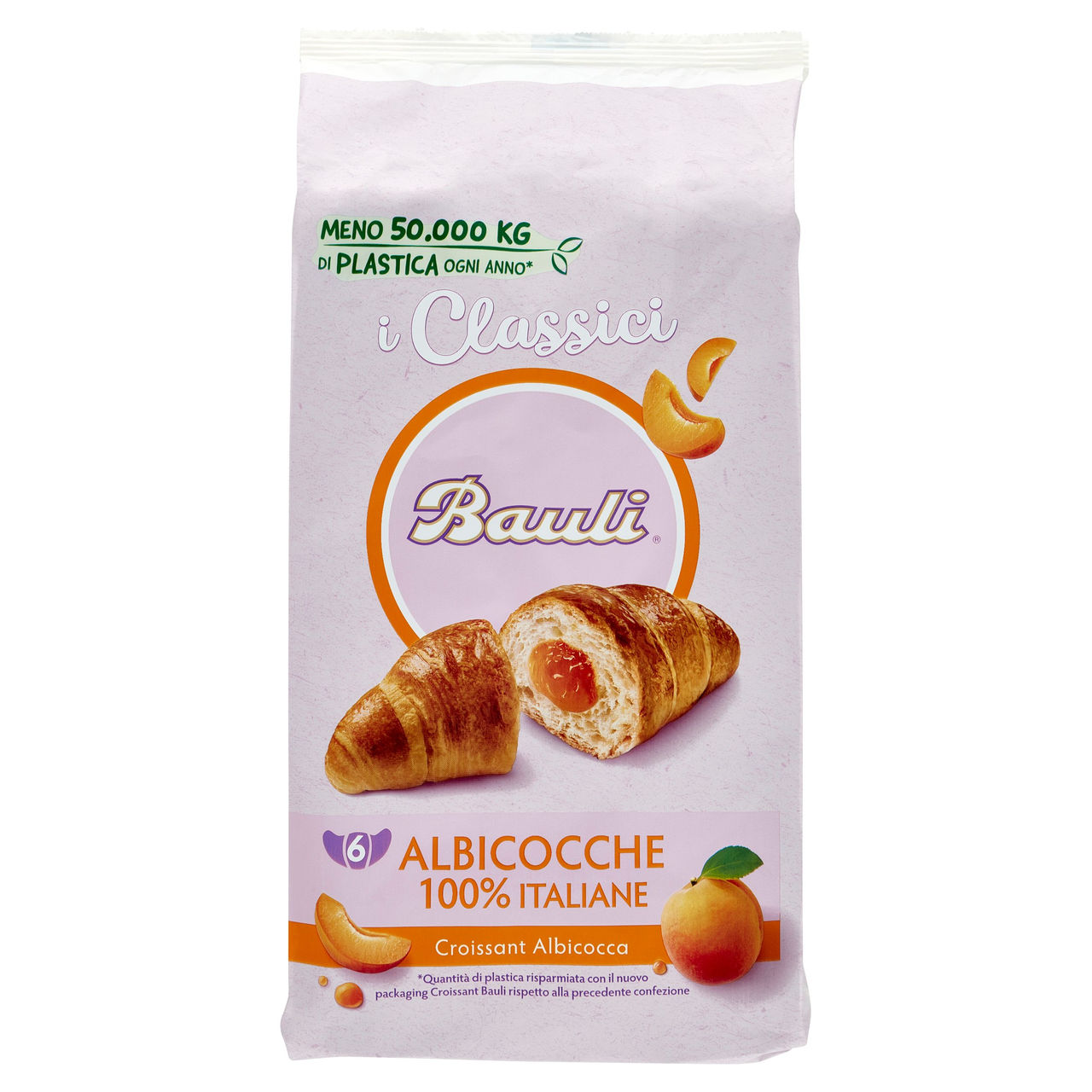 Bauli i Classici Croissant Albicocca 6 x 50 g