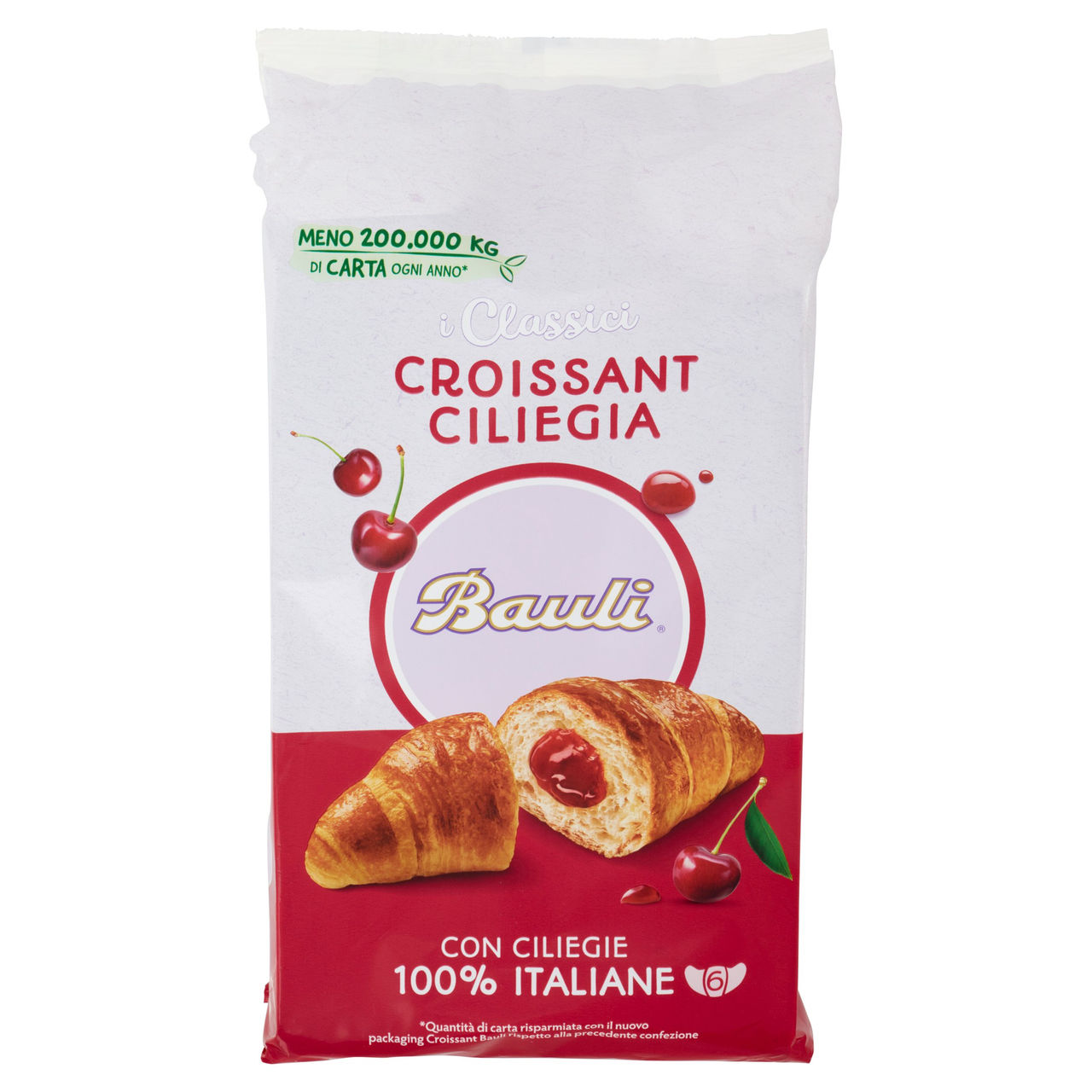 Bauli i Classici Croissant Ciliegia 6 x 50 g