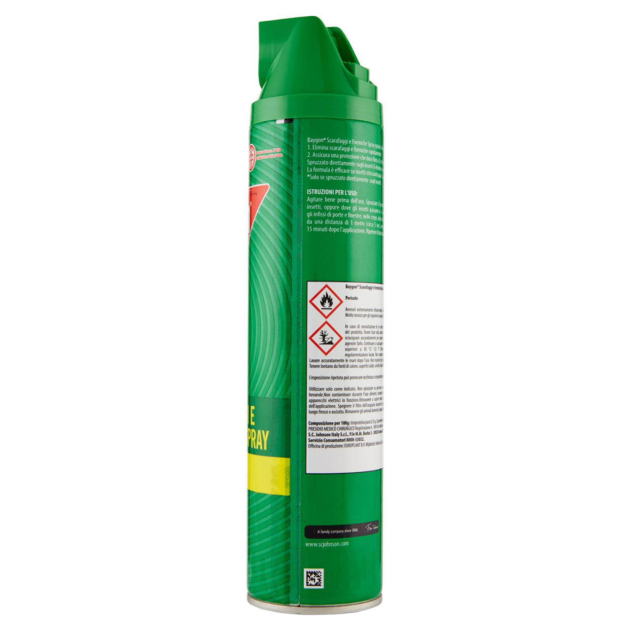 Baygon Scarafaggi e Formiche Spray Insetticida 400ml