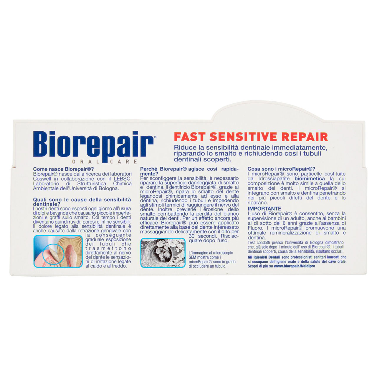 Biorepair Fast Sensitive Repair 75 ml