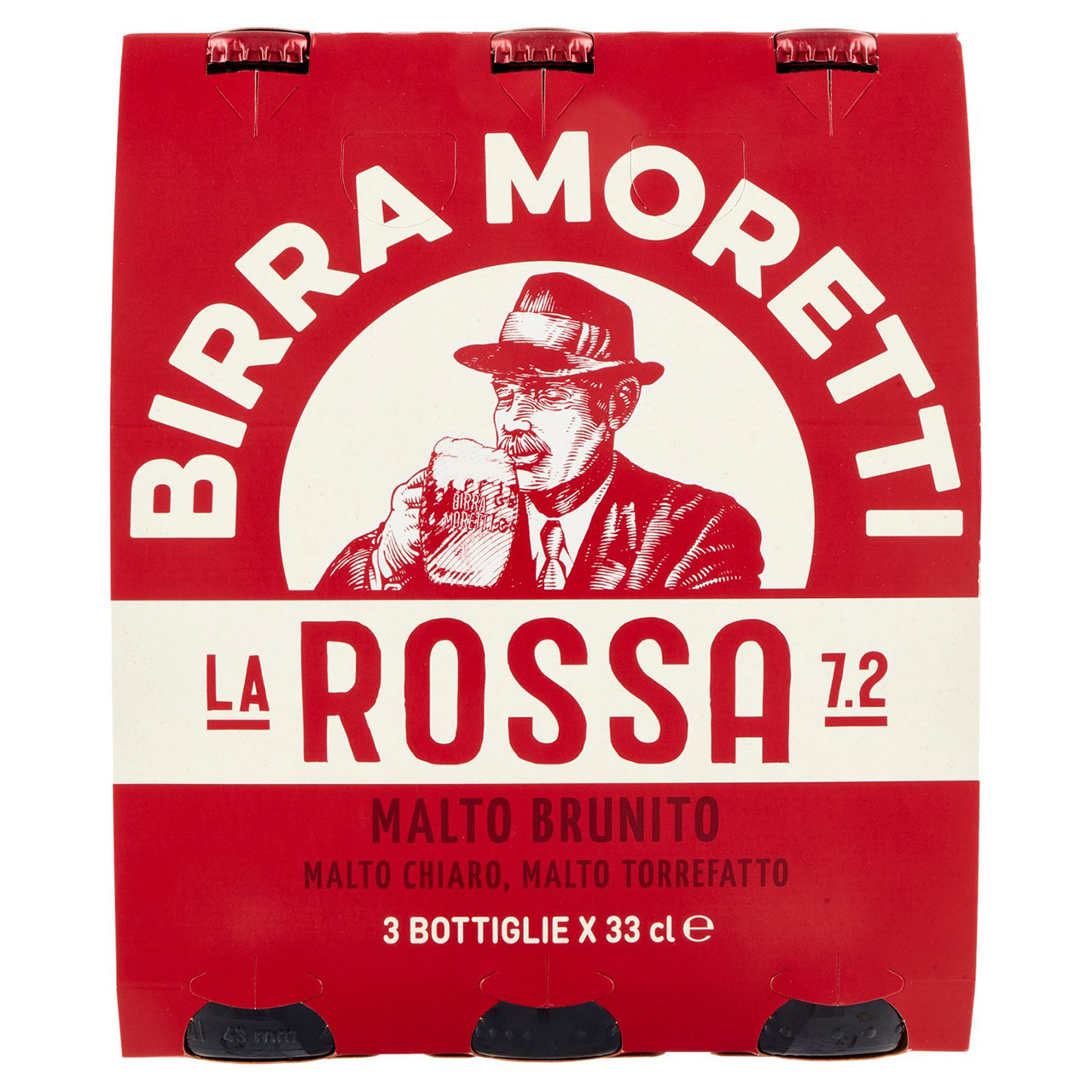 Birra Moretti la Rossa 7.2 in vendita online