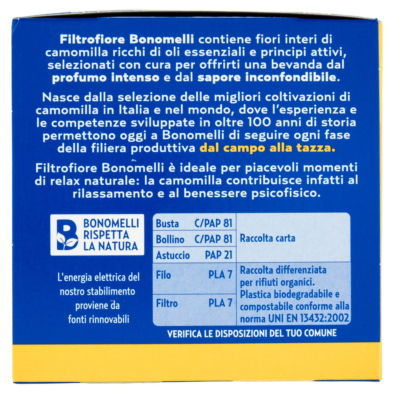 Bonomelli Filtrofiore Camomilla 14 filtri 28 g