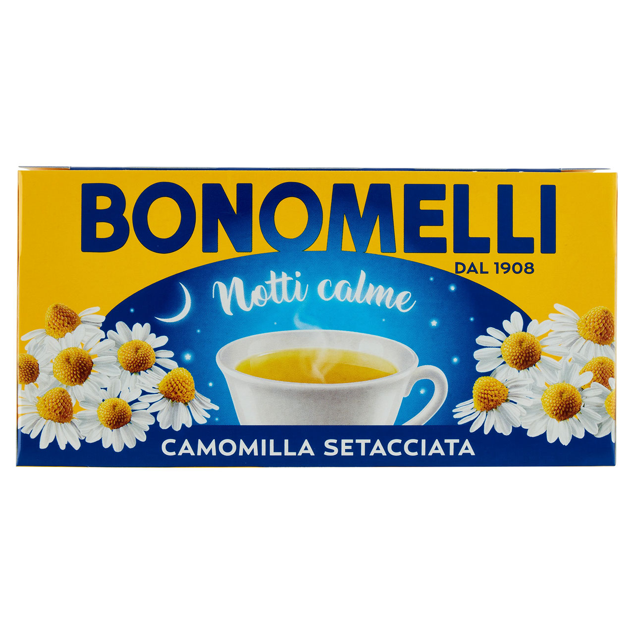 Bonomelli Notti calme Camomilla Setacciata 18 Filtri 27 g