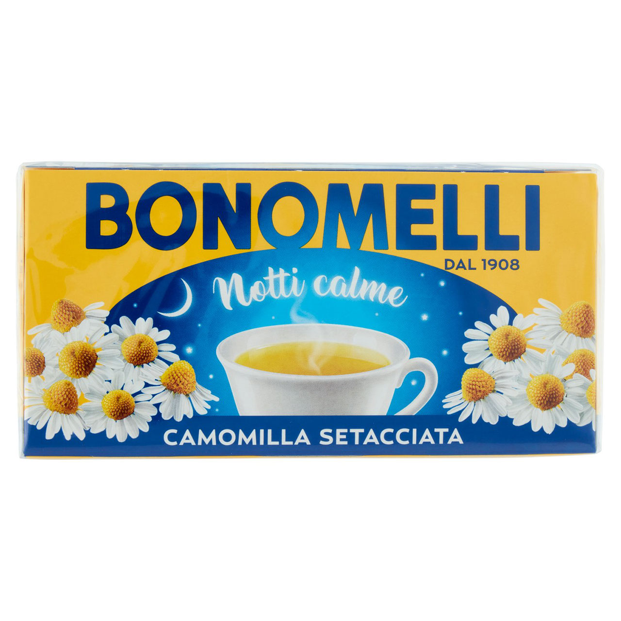 Bonomelli Notti calme Camomilla Setacciata 18 Filtri 27 g