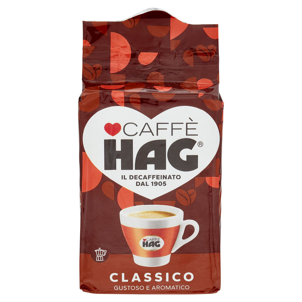 Caffè HAG Classico macinato Decaffeinato 250 g