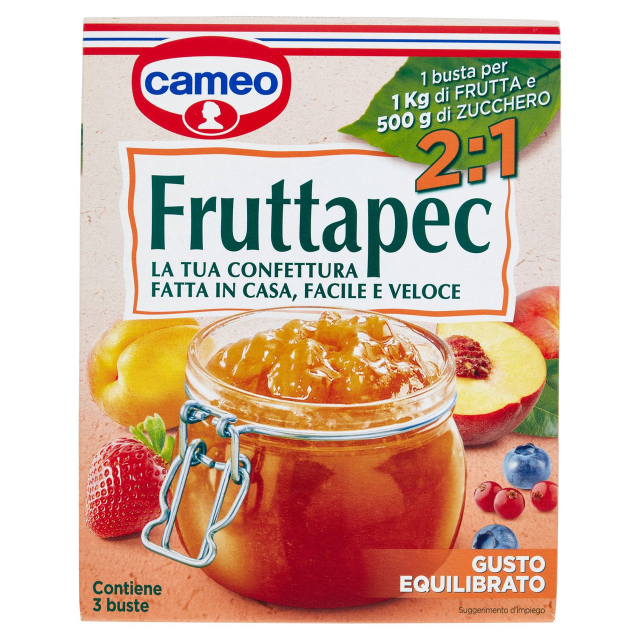 Cameo Fruttapec 2:1 Gusto Equilibrato 3 x 25 g