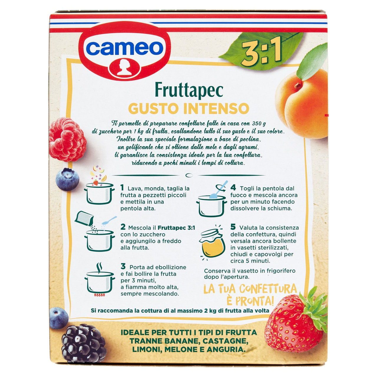 cameo Fruttapec 3:1 Gusto Intenso 2 x 25 g