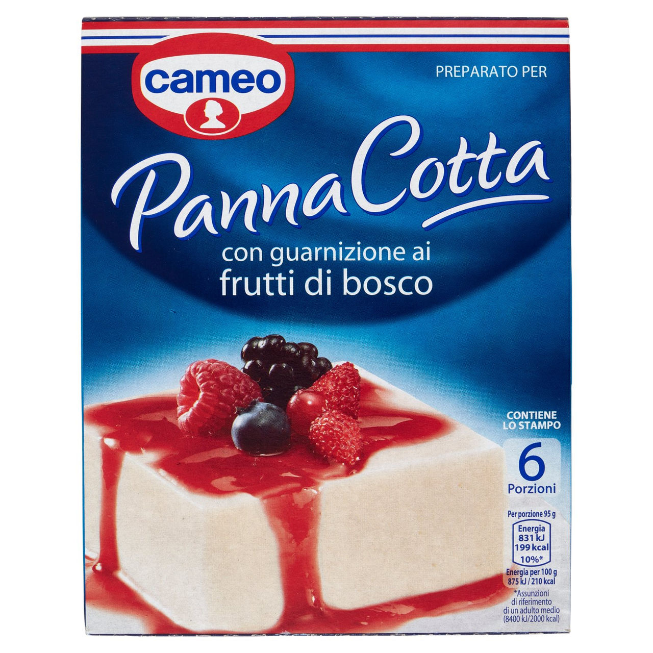 Panna Cotta Frutti di Bosco Cameo vendita online