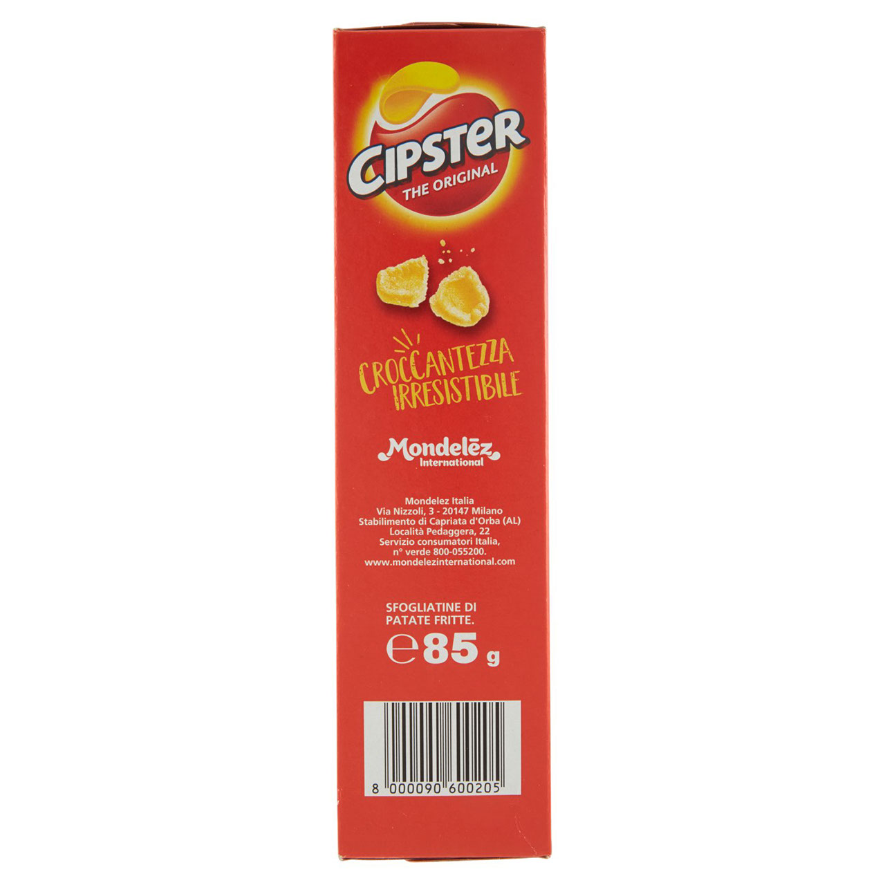 Cipster The Original Chips di Patate Astuccio - 85g