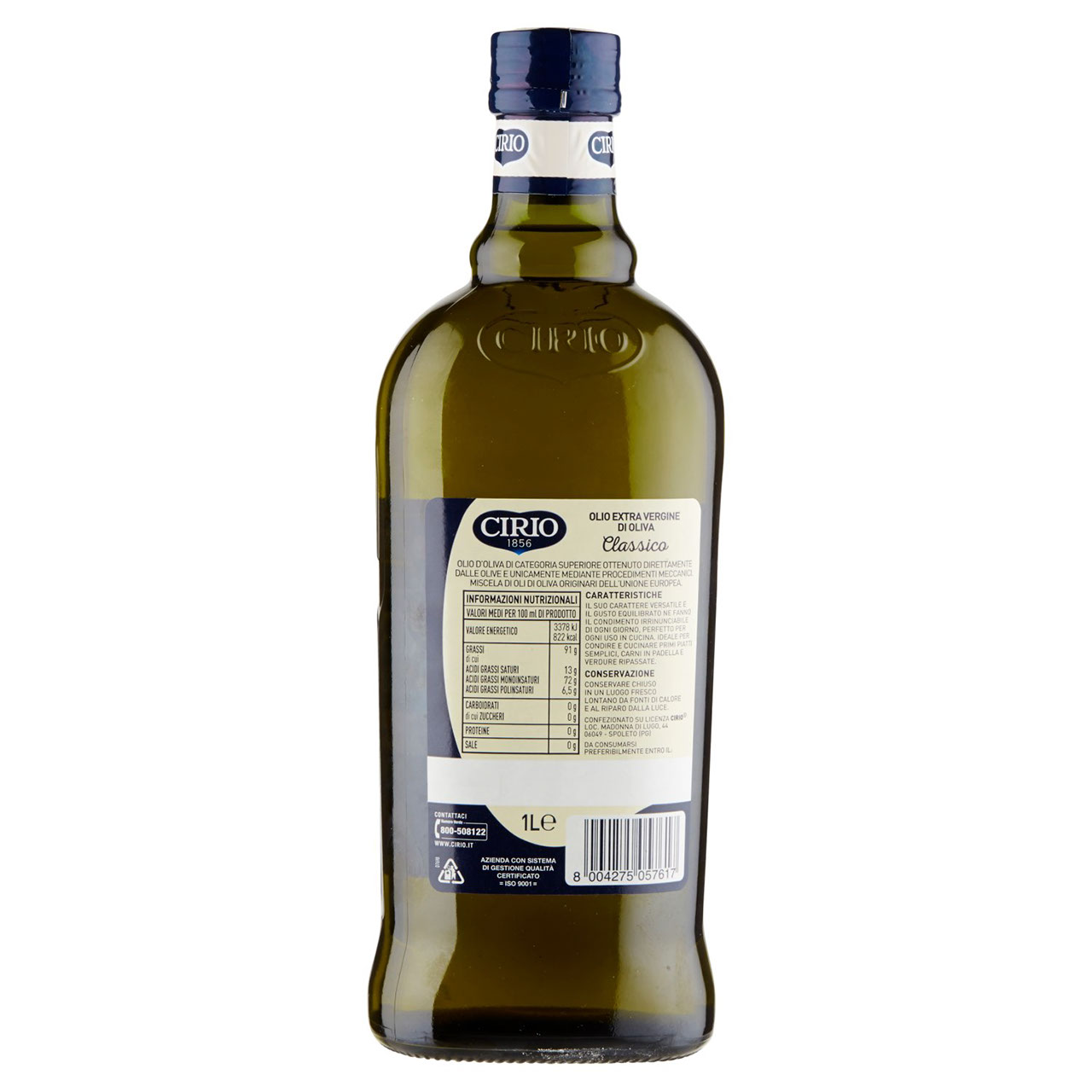 Cirio Olio Extra Vergine di Oliva Classico 1 L