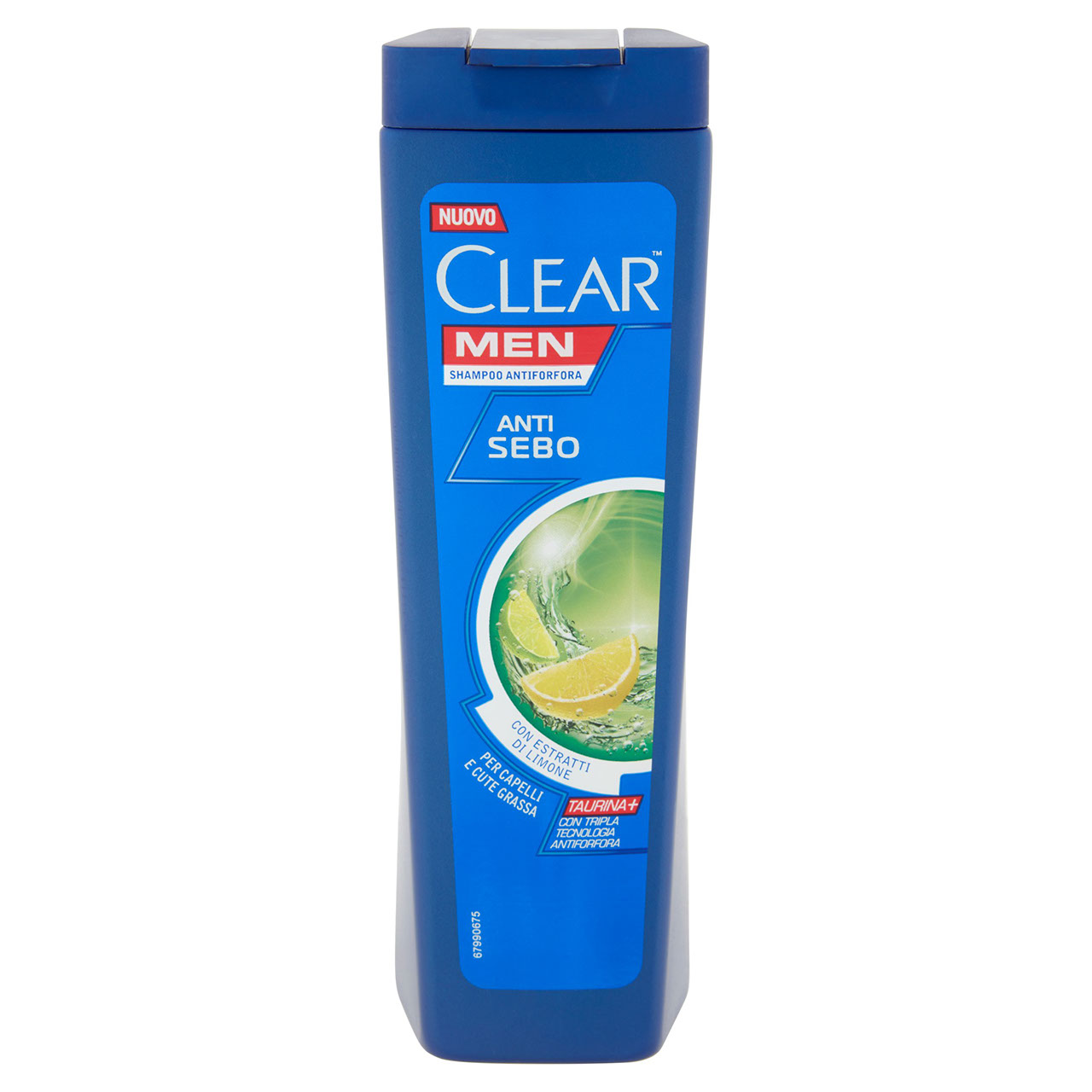 Clear Men Shampoo Antiforfora Anti Sebo per Capelli e Cute Grassa 225 ml