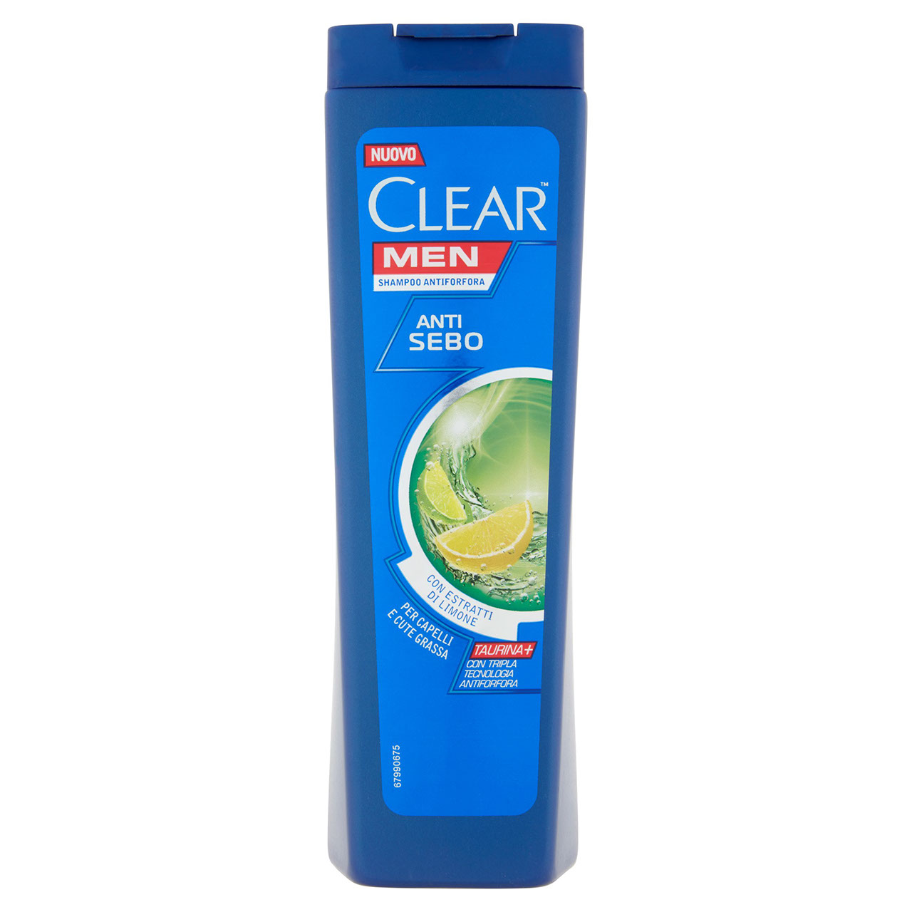 Clear Men Shampoo Antiforfora Anti Sebo per Capelli e Cute Grassa 225 ml