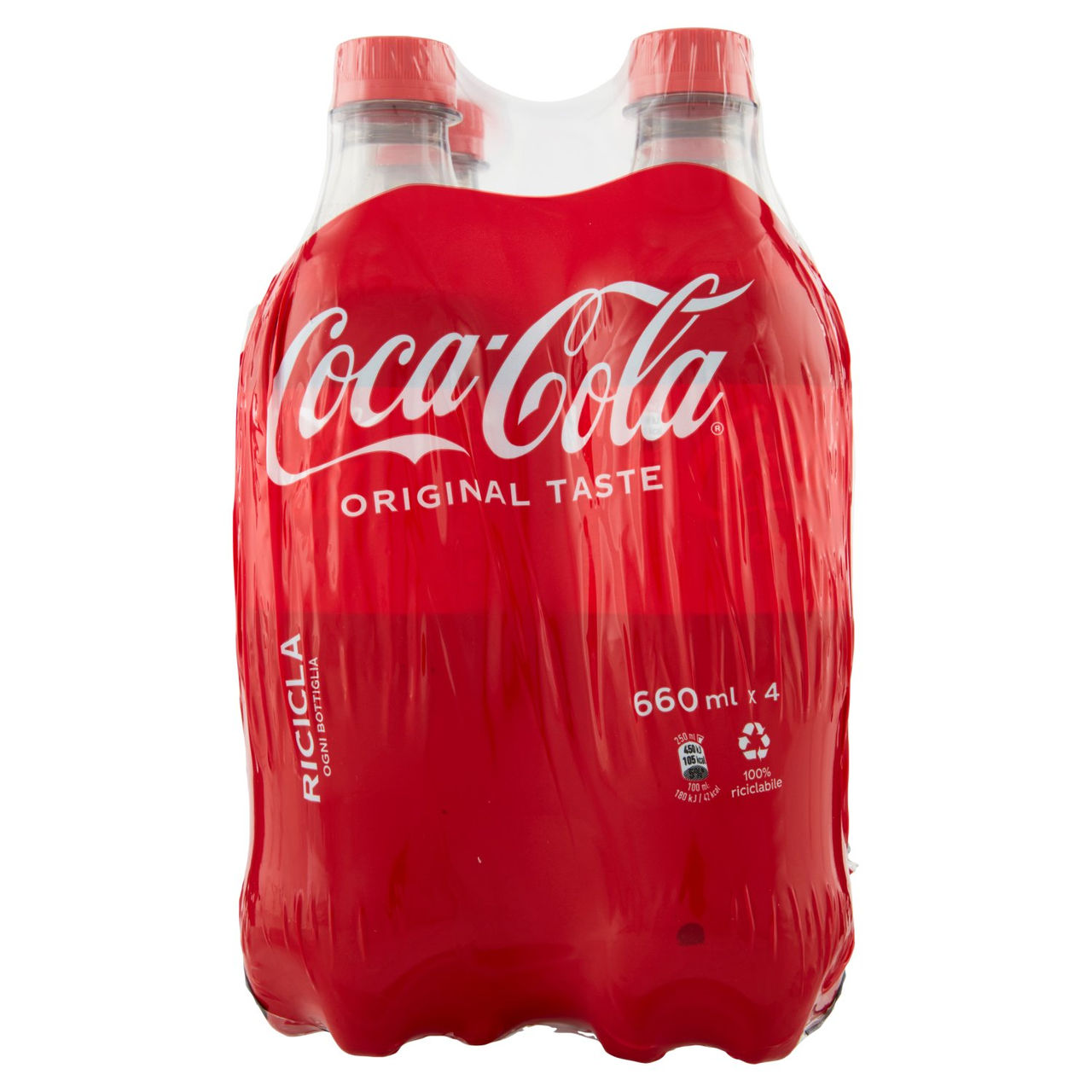 COCA-COLA Original Taste PET 4 x 660 ml