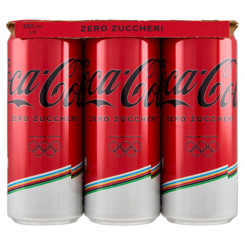 Coca-Cola Zero 6 x 33 cl