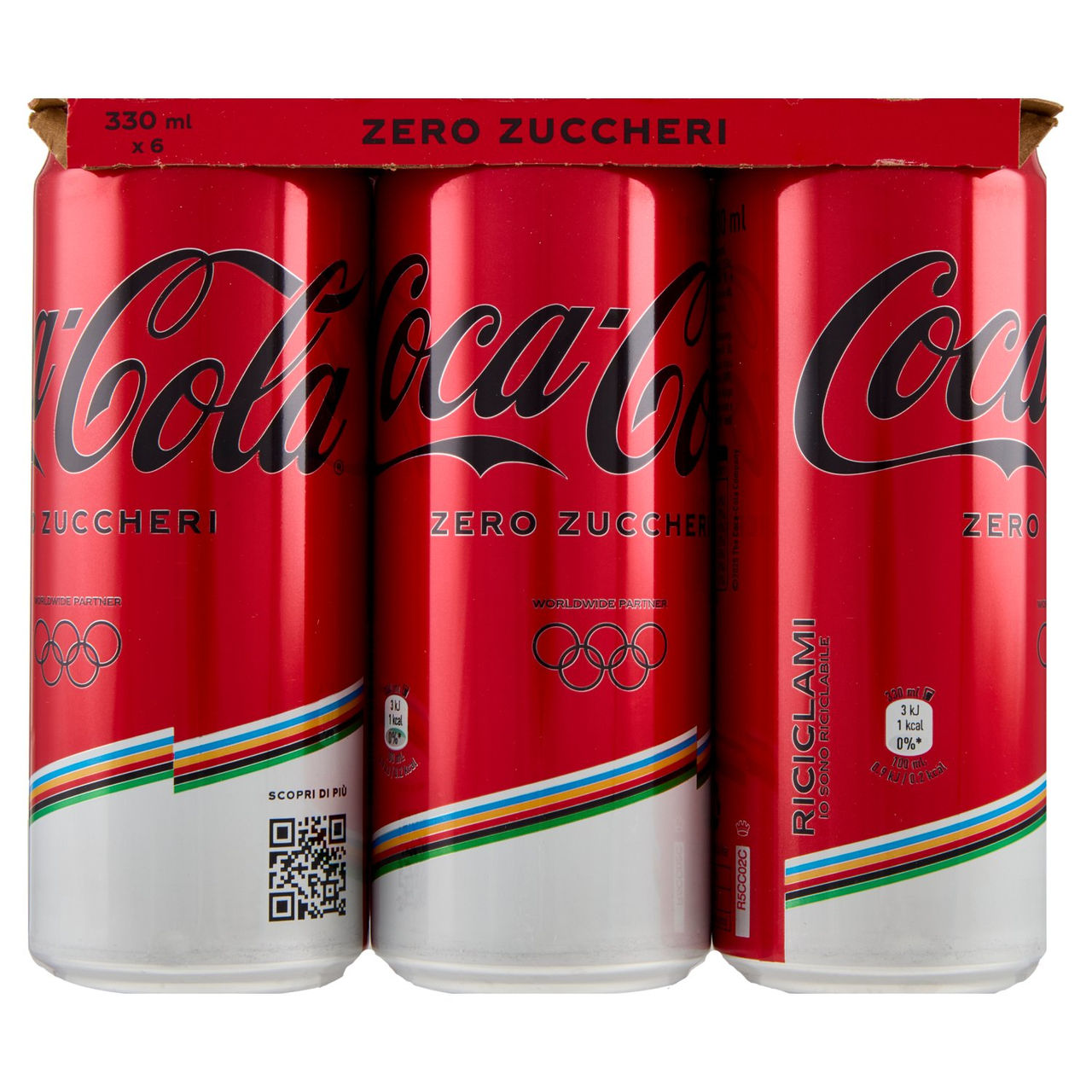 Coca-Cola Zero 6 x 33 cl