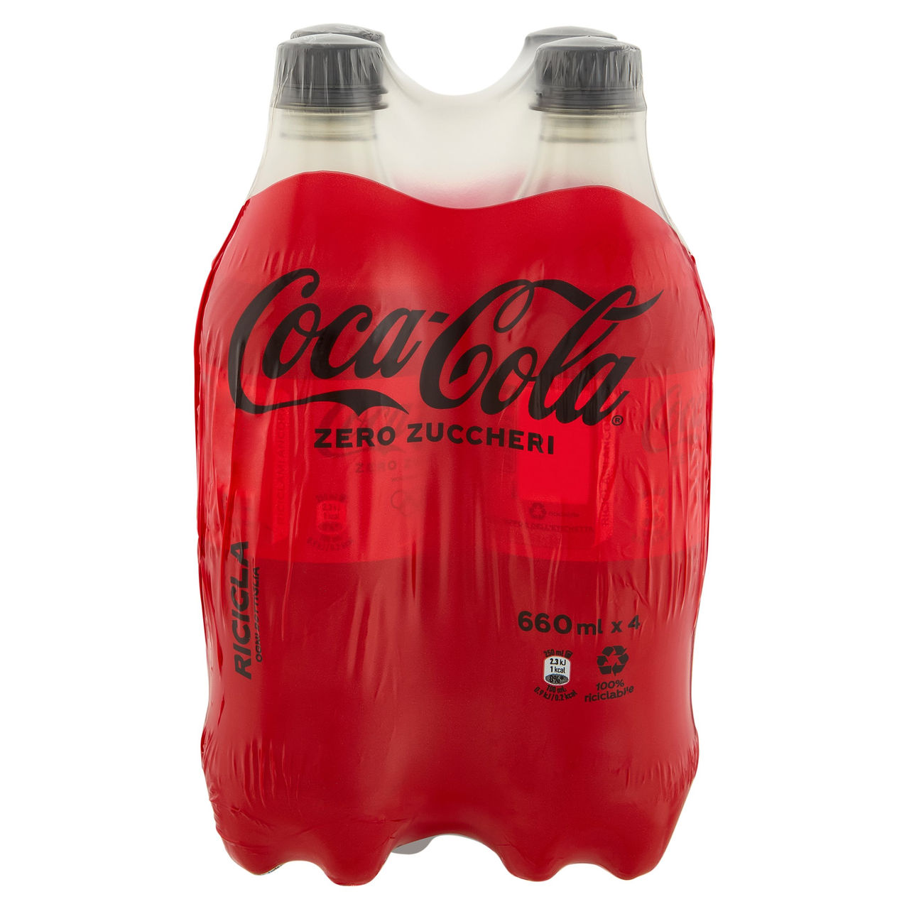 Coca-Cola Zero PET 4 x 66 cl