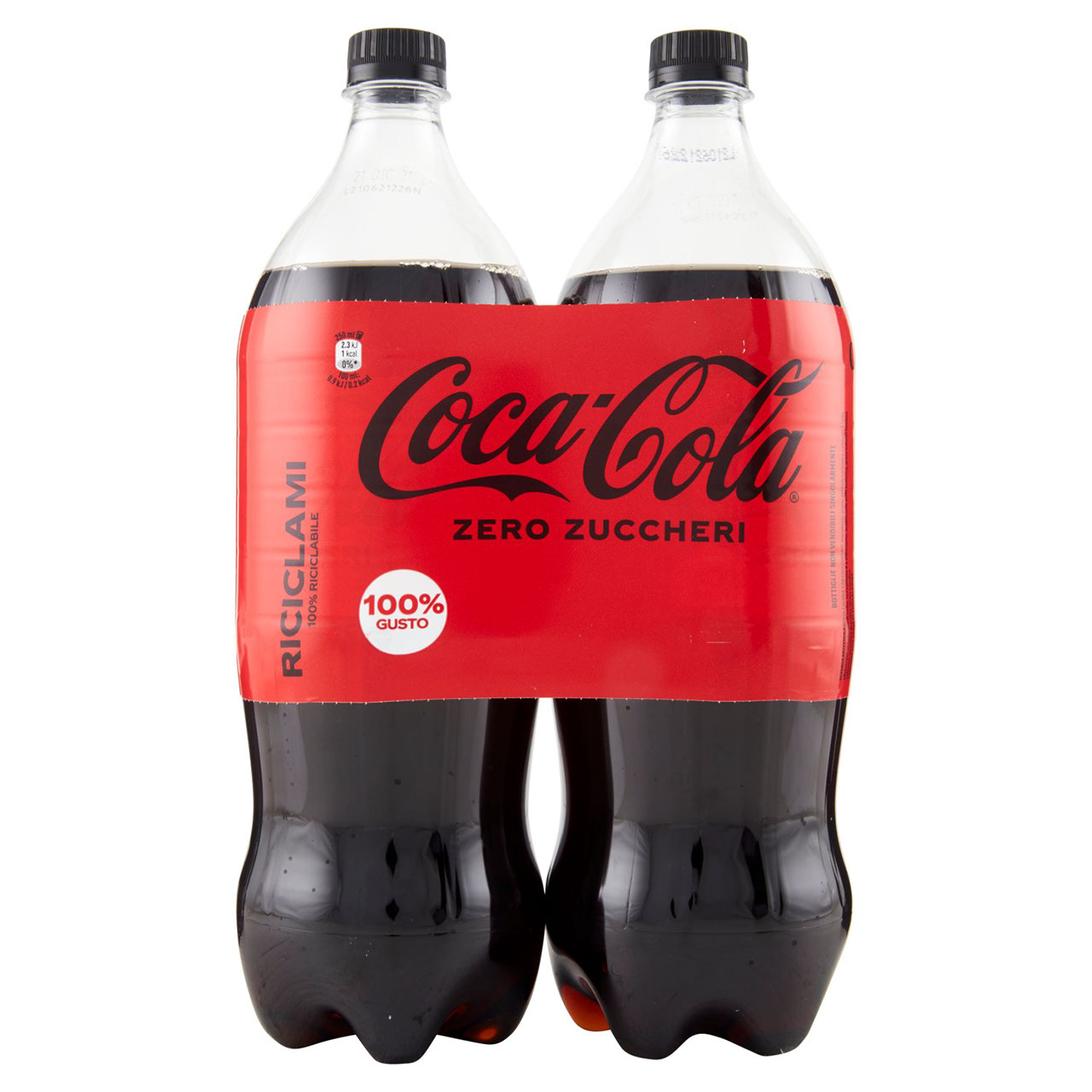 Coca-Cola Zero Zuccheri 1,35L x 2 (PET)