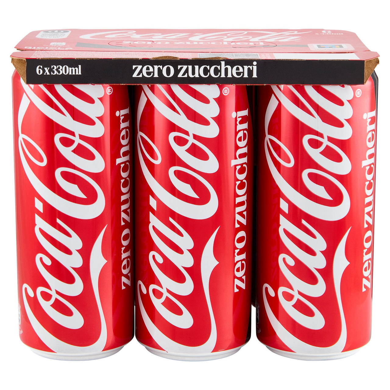 Coca-Cola Zero Zuccheri 6 x 330 ml