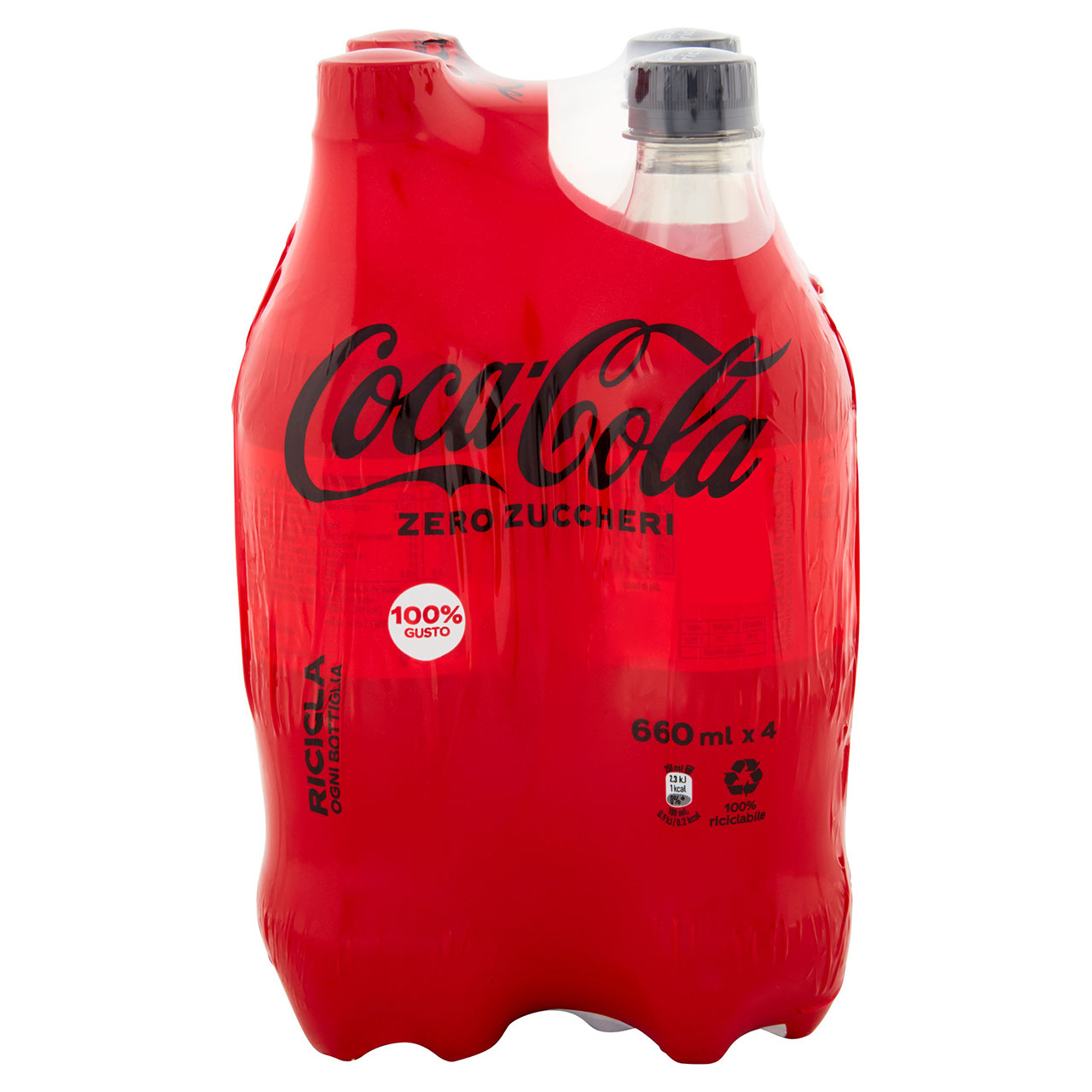 COCA-COLA Zero Zuccheri 660 ml x 4 (PET)