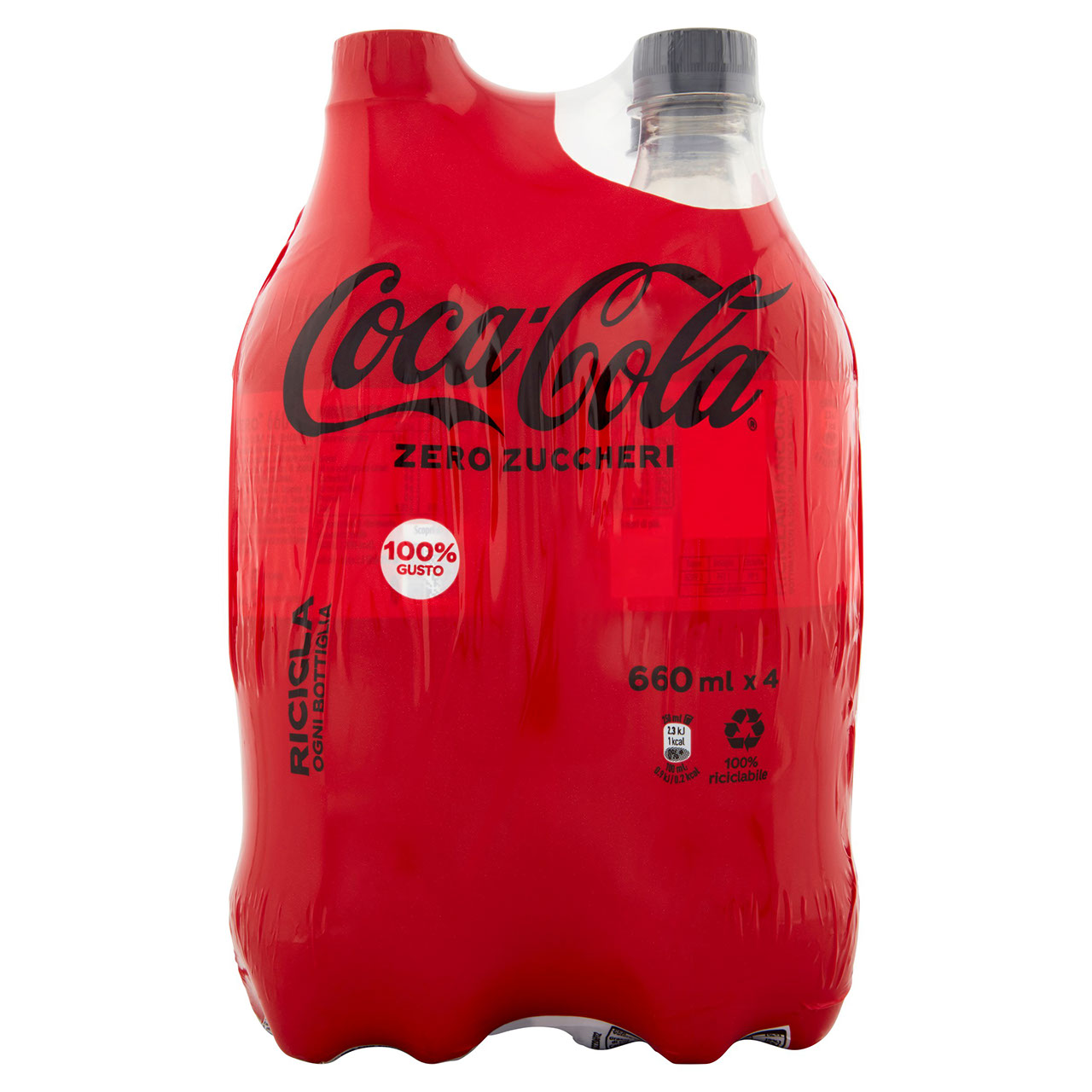 COCA-COLA Zero Zuccheri 660 ml x 4 (PET)