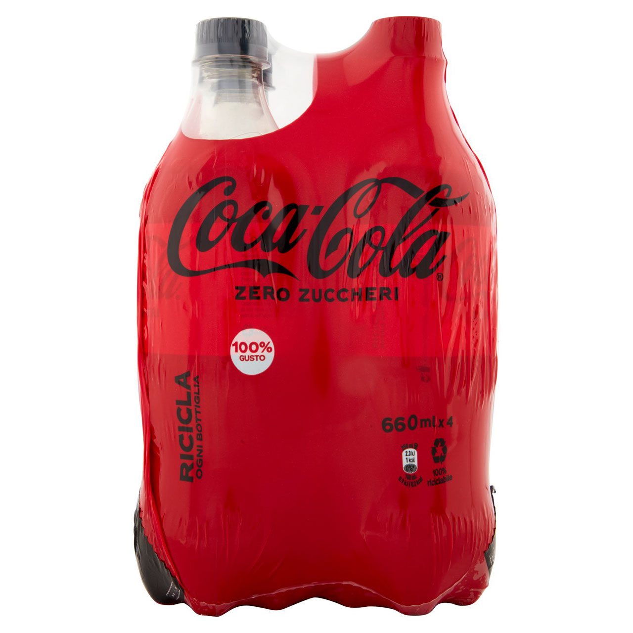 COCA-COLA Zero Zuccheri 660 ml x 4 (PET)