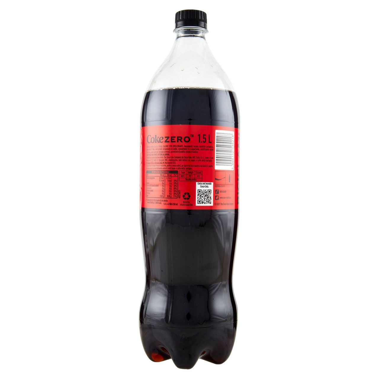 COCA-COLA Zero Zuccheri PET 1,5 L