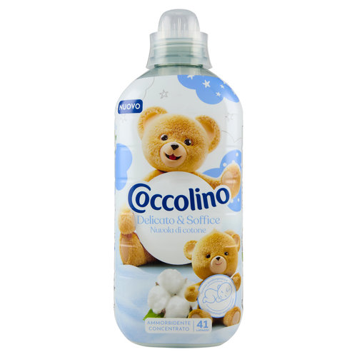 Coccolino Ammorbidente Concentrato Delicato & soffice Nuvola di cotone 41 Lavaggi 952 ml