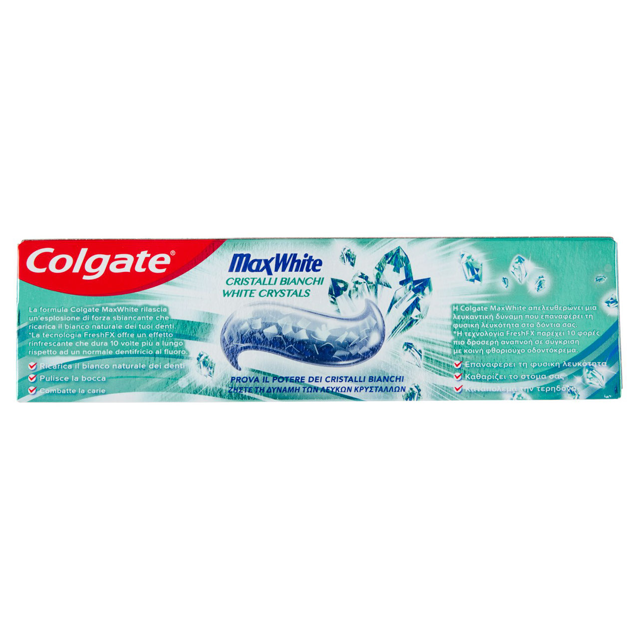 Colgate dentifricio sbiancante Max White Cristalli Bianchi 75 ml